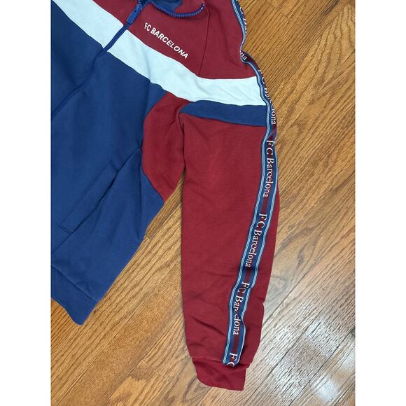 FC Barcelona 2019/20 Anthem Jacket Blue Red- Soccer Full Zip Women's Small- EUC - Picture 3 of 8